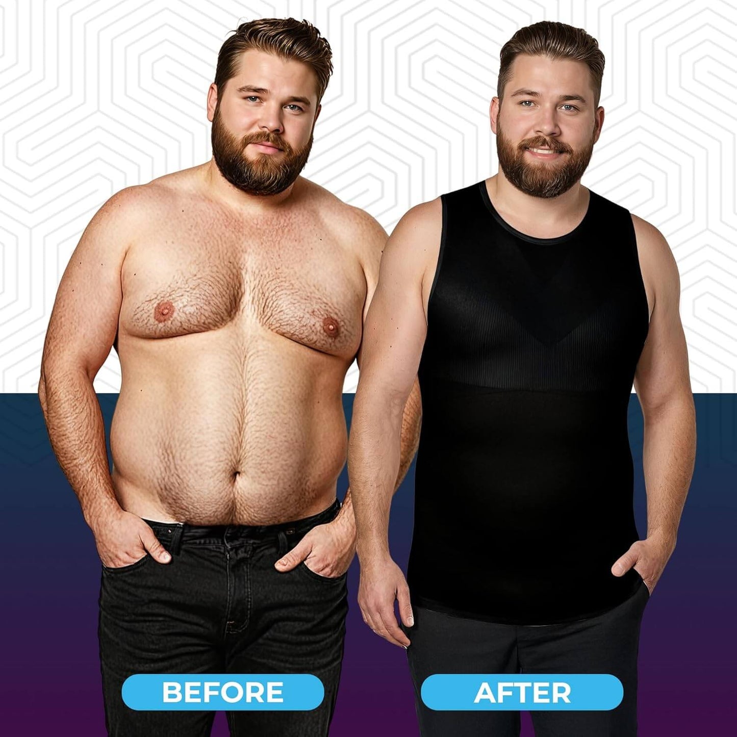 FORGED Men's Body Shaping Tank Top