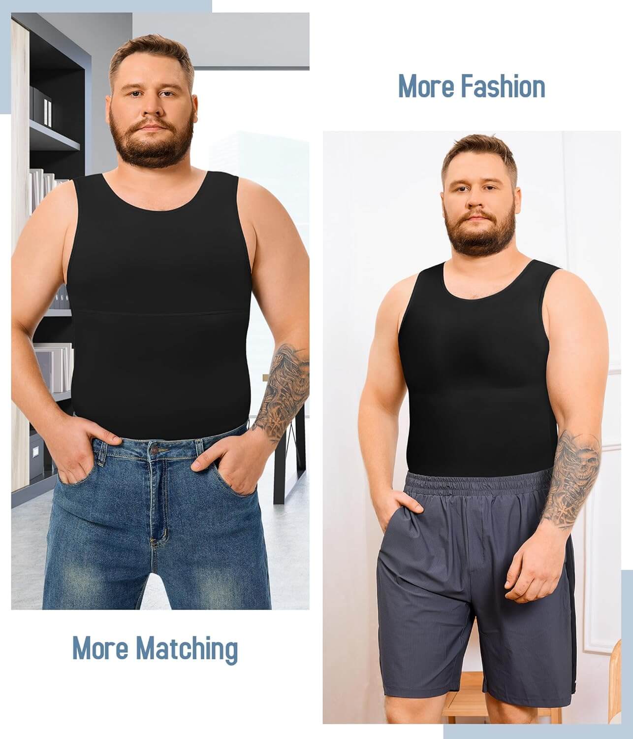 FORGED Men's Body Shaping Tank Top