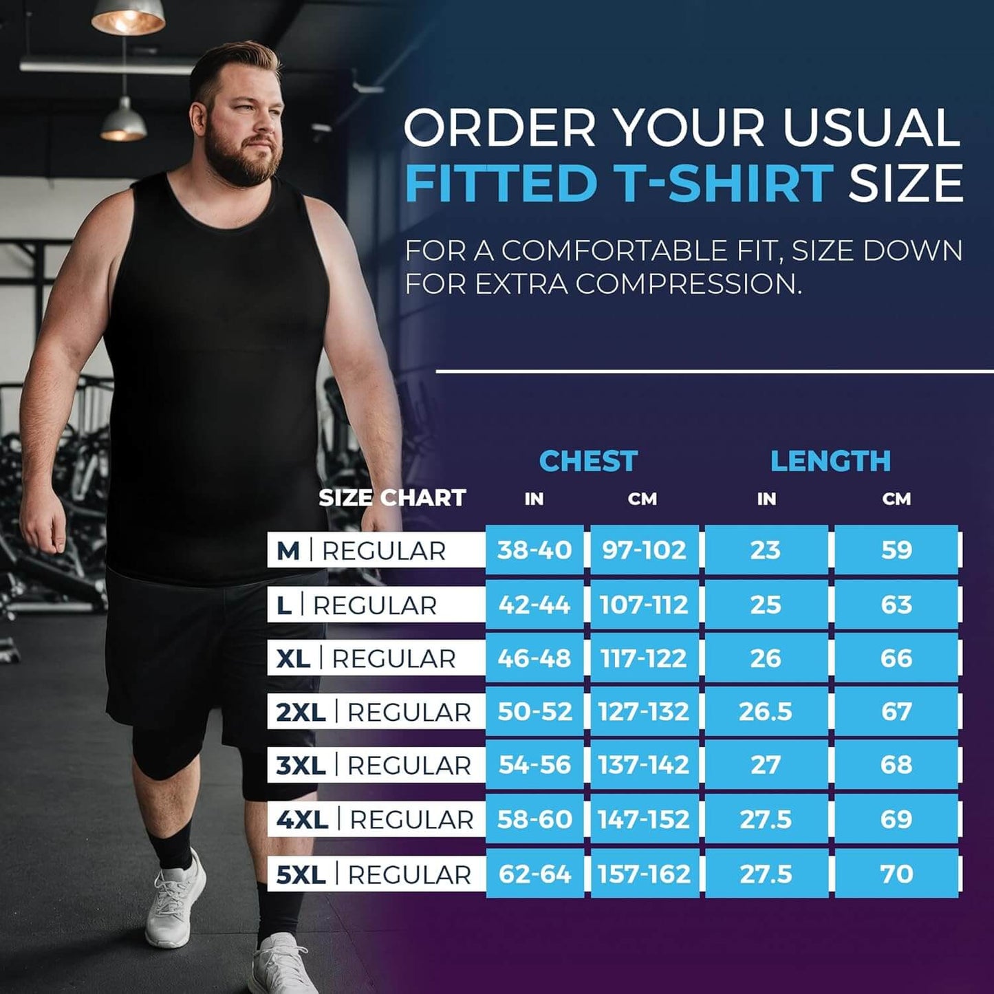 FORGED Men's Body Shaping Tank Top